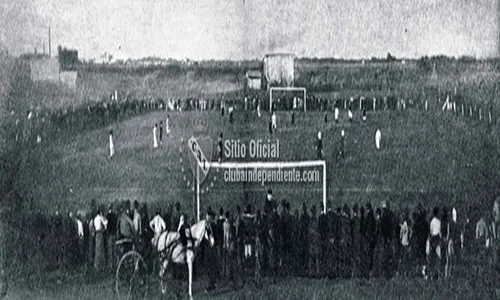 Cancha del primer clásico frente a Racing