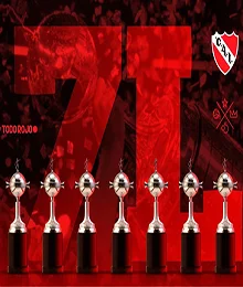Las siete libertadores de Independiente